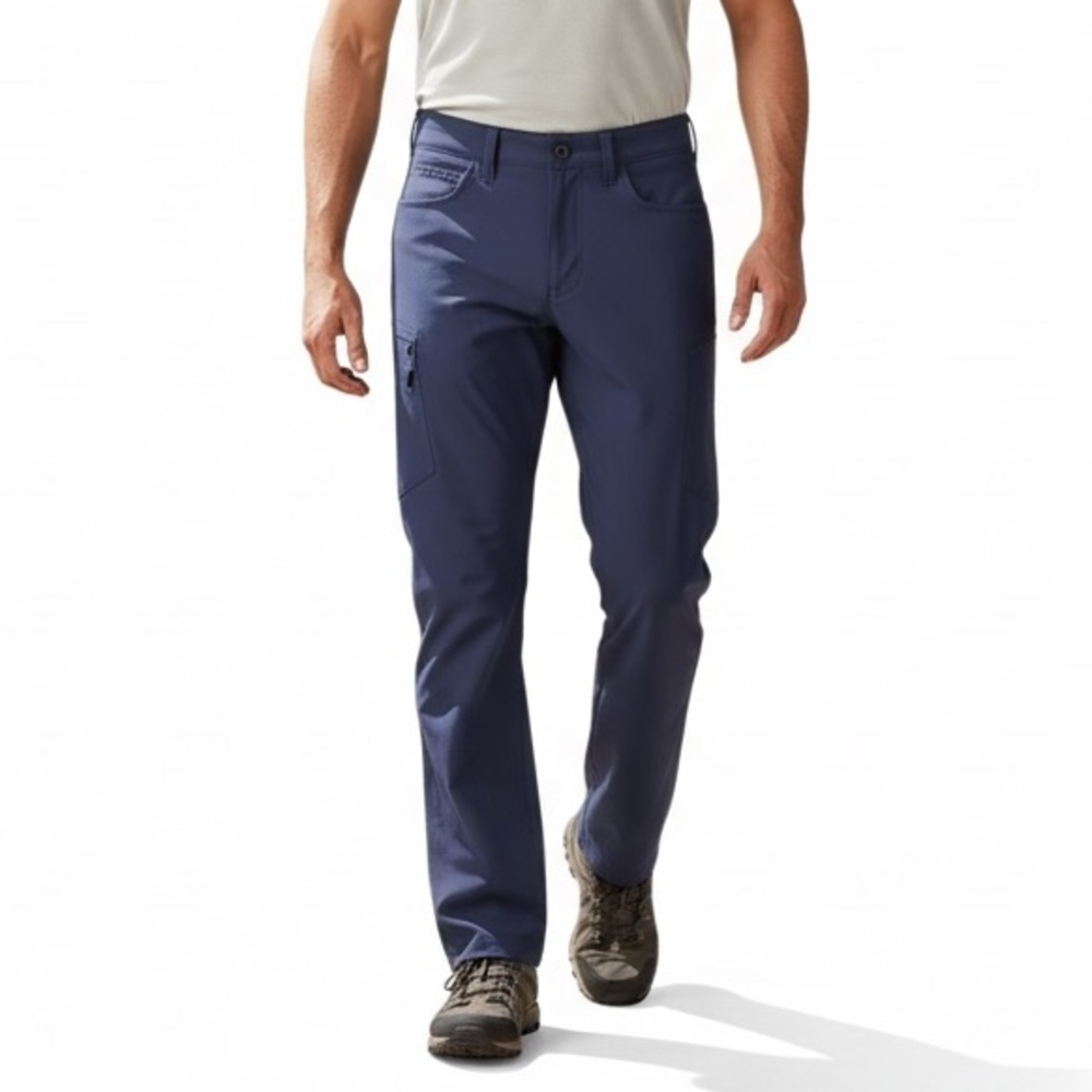 Orvis Adventure Stretch Ripstop Pants 30x32 Regular Fit Quick Dry Travel Navy